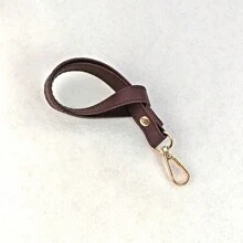 Tay cầm túi xách, tay cầm ví, tay cầm ví cầm tay, tay cầm ốp điện thoại, tay cầm DIY, tay cầm móc chìa khóa, tay cầm ví tiền xu - Cà phê nâu - Xem 13