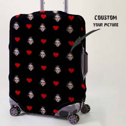 Custom Suitcase Cover 18-32 Inch Flexible Suitcase Cover For 18- To 32-Inch Suitcases Personal Custom Suitcase Cover Custom Name Pattern Scratch-Proof Protector Suitcase Protector Suitcase Cover Protective Cover Dustproof Cover Trolley Suitcase Dustproof Cover Travel Accessories Shop Back To School