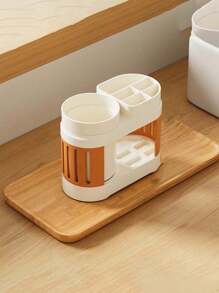 1 件套浴室牙刷和牙膏架收纳盒套装，现代风格家居浴室装饰秋季装饰返校 - 彩色 - 查看 16