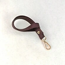 Tay cầm túi xách, tay cầm ví, tay cầm ví cầm tay, tay cầm ốp điện thoại, tay cầm DIY, tay cầm móc chìa khóa, tay cầm ví tiền xu - Cà phê nâu - Xem 3