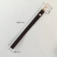 Tay cầm túi xách, tay cầm ví, tay cầm ví cầm tay, tay cầm ốp điện thoại, tay cầm DIY, tay cầm móc chìa khóa, tay cầm ví tiền xu - Cà phê nâu - Xem 4