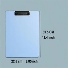 1piece A4 Clipboard For Students And Office Use,File Clipboard,A4 Paper Clipboard,File Folder,Back To School,School Supplies - A4 - View 2