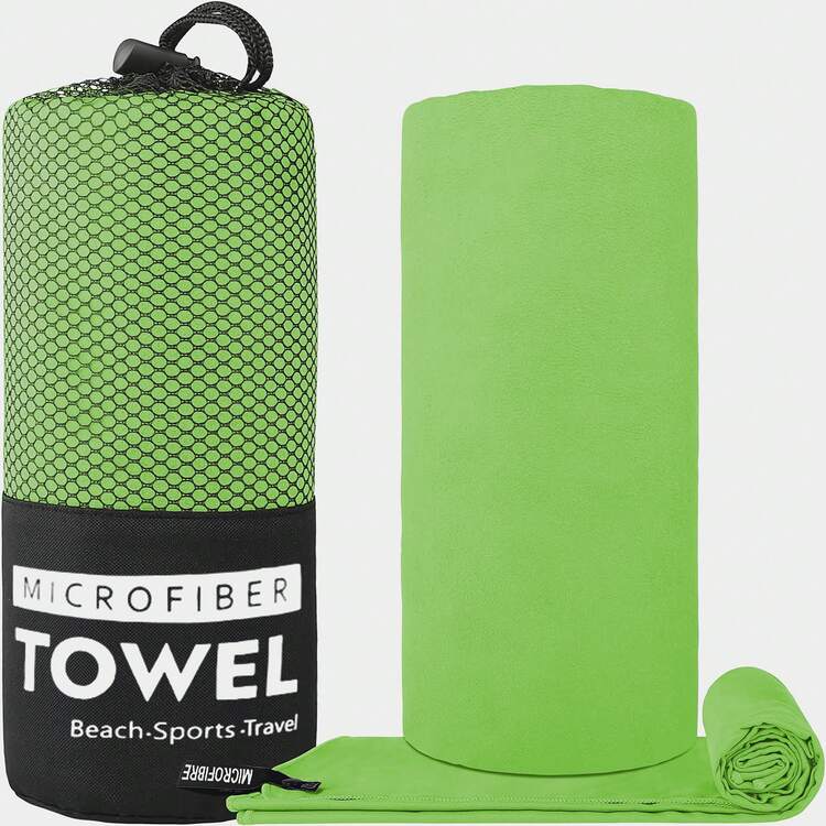 Toalla de secado rápido, toalla de viaje - playa, toalla deportiva suave, liviana y absorbente para camping, fitness, playa, baño, yoga, natación, excursionismo - Multicolor - Ver 86