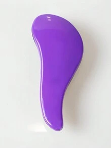 1 pieza Cepillo de pelo de unicolor, peine masajeador del cabelludo, herramienta de peinado apta para todo tipo de cabello, regalo para hombres y mujeres, regalo para el Día de la Madre, cepillo de pelo, peine, herramientas para el cabello, productos y accesorios para el cabello para barbería, salón de belleza, artículos esenciales de viaje