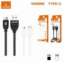 Kit 5 Lehmox USB Cable For IOS Cell Phone Lightning / Micro USB V8 / Type C 1 Meter 4.8A - colors are sent randomly - View 4