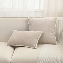 1pc Chenille Braided Decorative Throw Pillow Case For Living Room, Sofa, Bedroom
