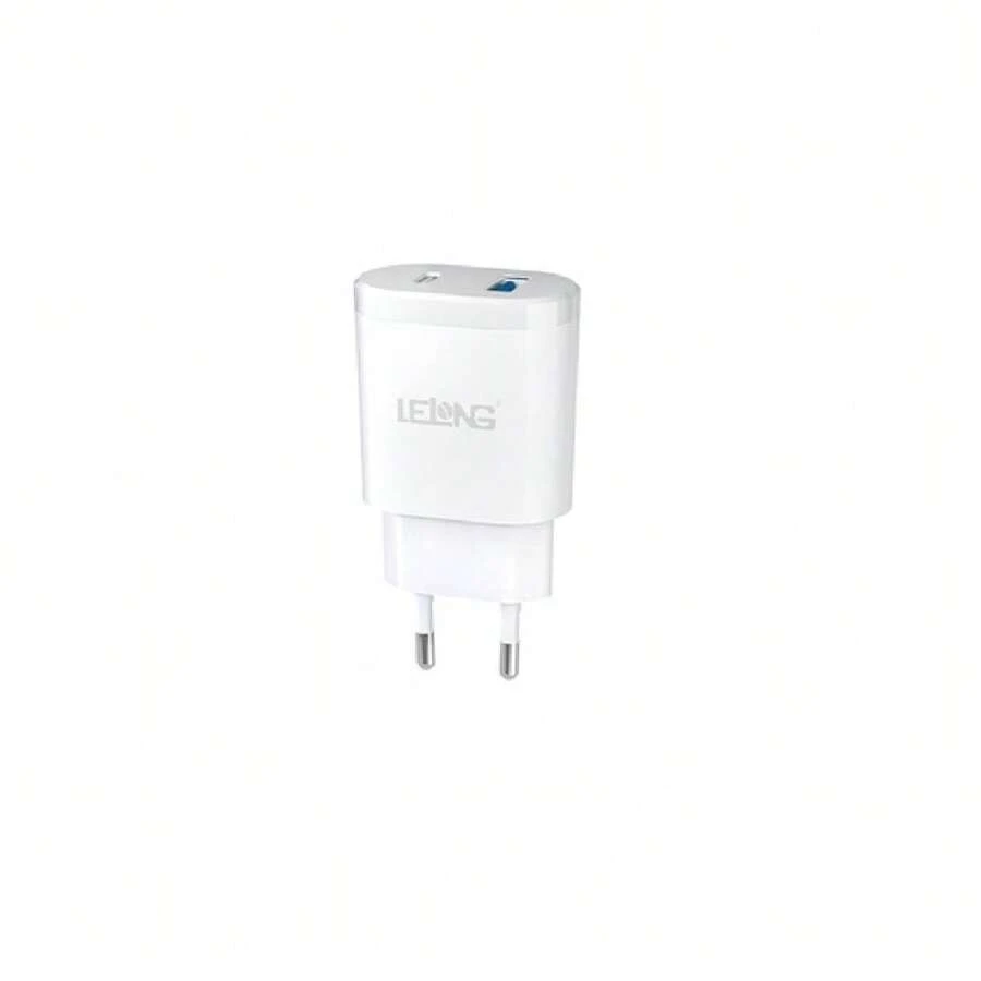 Cell Phone Charger Source Two Inputs Charger Type C And Usb Lelong Le-283 - 查看 1