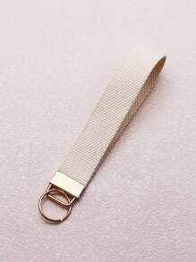 1 件纯色钥匙扣，带钥匙圈，钥匙扣和钥匙腕带，男女通用可爱尼龙腕带，钱包车钥匙挂饰，身份证夹。万圣节汽车配饰包饰，学院风哥特风，Y2K - 彩色 - 查看 6