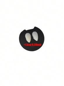 Halloween Vampire Zombie Dinți falși Jucării noutate - Proteză dentară pentru colți de petrecere pentru accesorii cosplay, decorații și spectacole pe scenă, * Poate să apară o ușoară diferență de culoare, cosplay, Halloween