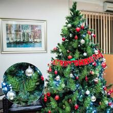 30 件人造松枝仿绿叶茎松枝塑料圣诞装饰 - DIY 节日配饰、情人节、礼物