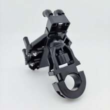 Universal Motorcycle, Bicycle, Escooter Phone Holder - Anti-Shake, For Navigation, Delivery Riding - Multicolor - View 4