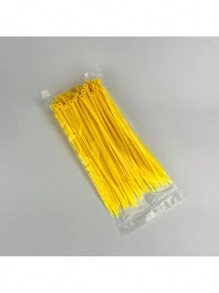 100 件多色自锁电缆扎带，10 厘米长优质塑料扎带，自锁尼龙扎带，用于电线整理，塑料电缆管理扎带，适用于家庭、办公室、花园、车间