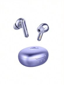 JBL T280TWS NC2 True Wireless Bluetooth Headphones Active Noise Cancelling In-Ear Sports Running Call Headphones Apple Mobile Phone Universal Headphones - Purple