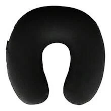 Travel Pillow Memory Foam Pillow Black - Travel Blue - 黑色 - 查看 1