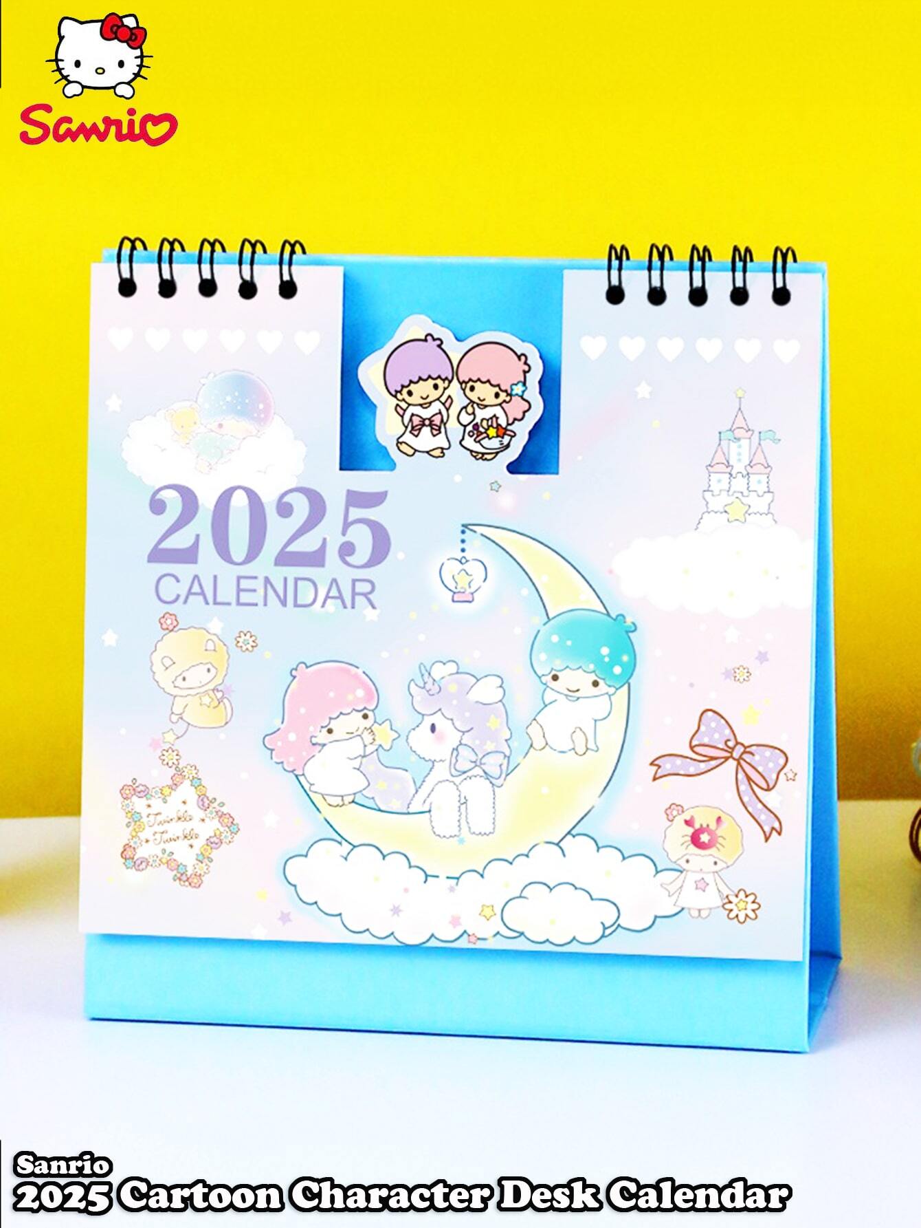 2025 Cartoon Character Desk Calendar – Featuring Adorable Designs With ...