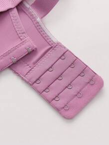 5 件装 女士无钢圈印花聚拢可调节文胸 - 彩色 - 查看 9