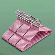 10pcs Heavy Duty Non-Slip Coat Hangers, Sturdy Design For Bedroom Closet Home Clothing Storage And Organization Decor, Room Decor, Decorations, Decorations, Decor, Storage, Organizer Dress Pants Shoes Jeans Boots Skirt