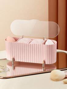 Hộp đựng tăm bông trang điểm, tăm, chỉ nha khoa, son môi, bông phấn - Nhiều màu - Xem 7