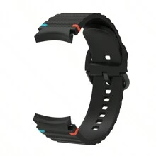 No Gaps 20mm Straps Compatible With Samsung Galaxy Watch 7/6/5/4/FE 44mm 40mm 5 Pro 45mm 46mm Band Silicone Bracelet Compatible With Samsung Galaxy Watch FE 4 6 Classic 47mm 43mm Strap Smart Watch Straps Accessories - For Samsung Galaxy Watch 4/5/6/7/FE - View 18