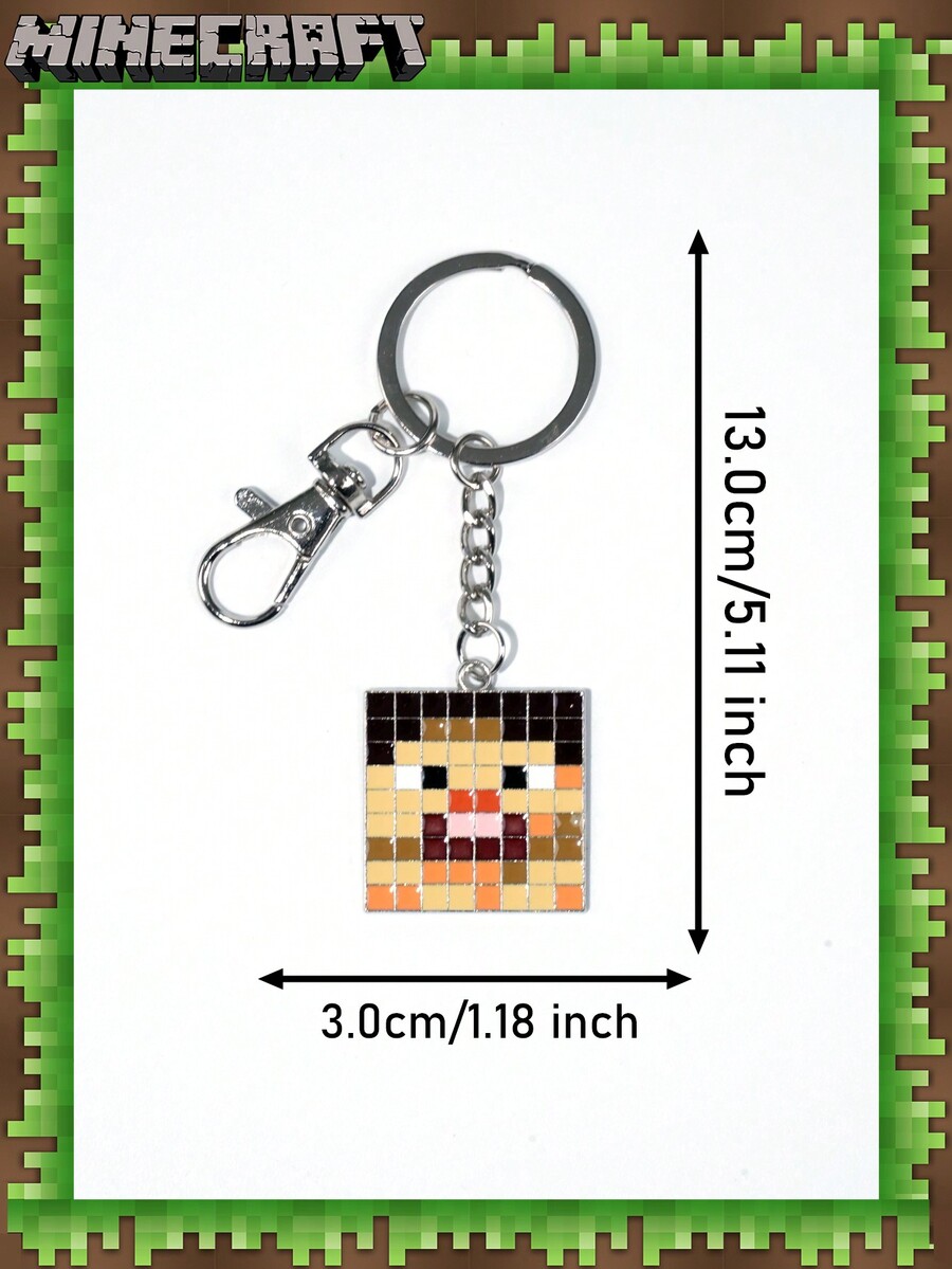 Minecraft 1 Pc Minecraft Officially Licensed Pickaxe Creeper Face Steve