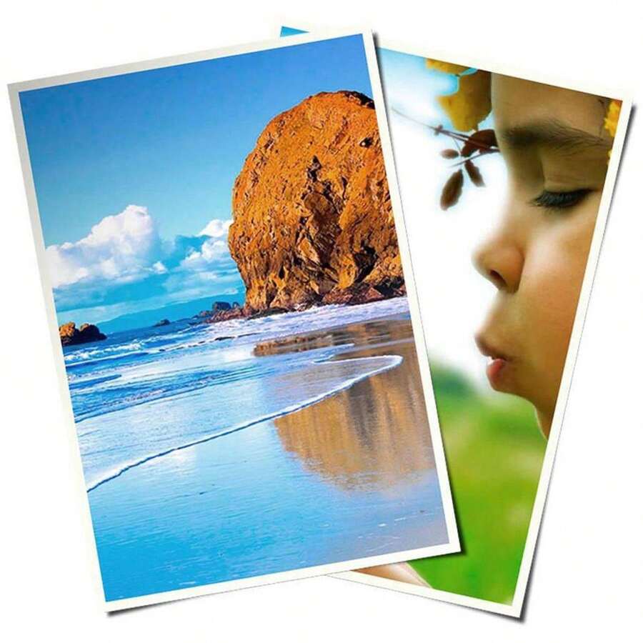 Glossy Paper 10x15 Cm A6 230g Photographic White Glossy W/ 50 Sheets - 白色 - 查看 1