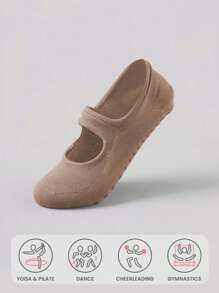 Sports Outdoor 1pair Women's Anti-Slip Yoga Short Socks