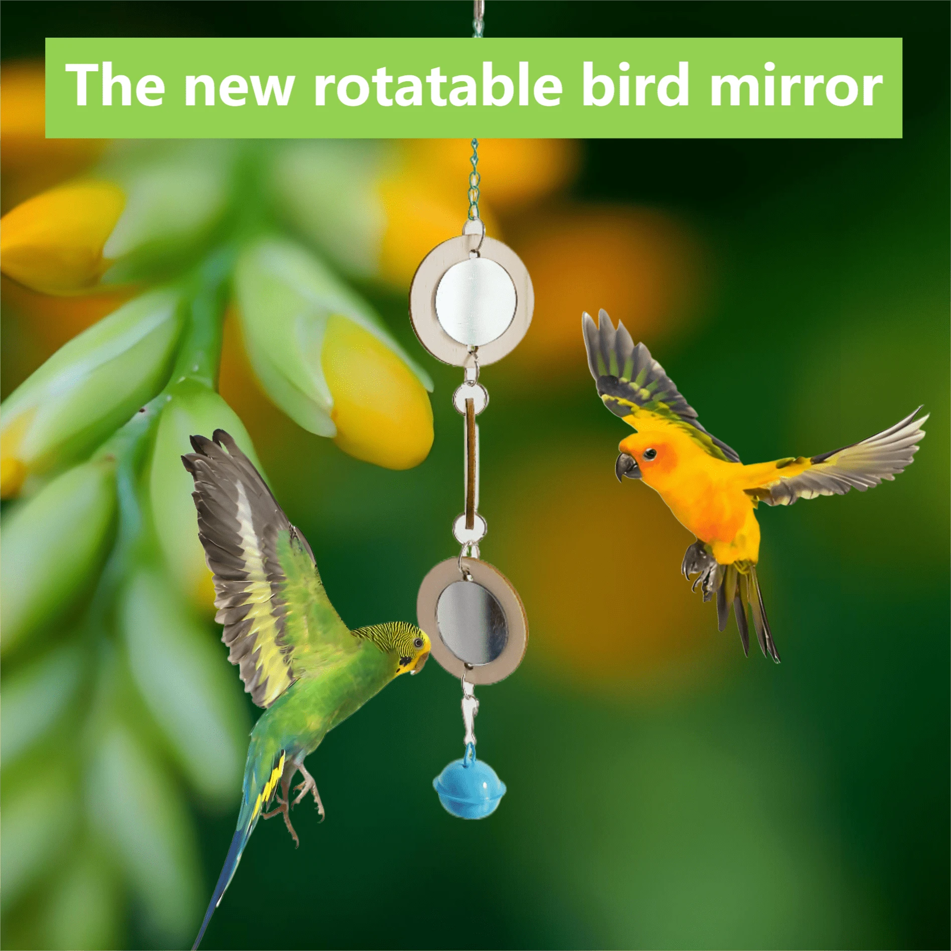 Parrot Exercise Play Gym With Giant Swing preview