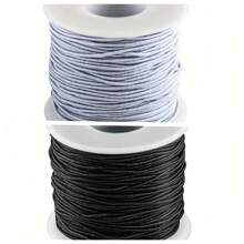 Approx. 50m/Pack Elastic Wire, Durable Craft String Suitable For DIY Bracelet Necklace Beading Jewelry Making, 1.0mm Thick - 1 Bag - View 16