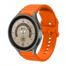 No Gaps 20mm Straps Compatible With Samsung Galaxy Watch 7/6/5/4/FE 44mm 40mm 5 Pro 45mm 46mm Band Silicone Bracelet Compatible With Samsung Galaxy Watch FE 4 6 Classic 47mm 43mm Strap Smart Watch Straps Accessories - For Samsung Galaxy Watch 4/5/6/7/FE - View 5