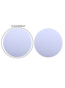 طقم بداية تنعيم الكيك 2 قطعة - قوالب أكريليك شفافة بأحجام 4/6/8 بوصة ذات حواف ملساء للإخراج السهل للكيك - غير مشحون، مثالي لمتاجر الكيك والخبازين المنزليين