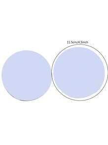 طقم بداية تنعيم الكيك 2 قطعة - قوالب أكريليك شفافة بأحجام 4/6/8 بوصة ذات حواف ملساء للإخراج السهل للكيك - غير مشحون، مثالي لمتاجر الكيك والخبازين المنزليين