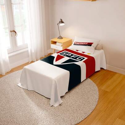 Jogo De Lençol Cobre Leito + Fronha Quarto Diversos Temas2