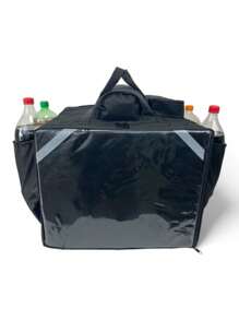 Styrofoam Bag For Delivery Comes With A Styrofoam Box - Rojo y blanco - Ver 8