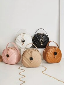 V-förmig gemusterter, süßer Metall-Katzen-Anhänger als Dekoration für die Handtasche