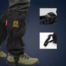 1 paire Jambières imperméables, jambières de bottes imperméables pour la randonnée, la chasse et la marche, le camping, l'escalade, le ski, respirantes pour l'escalade en montagne pour hommes et femmes