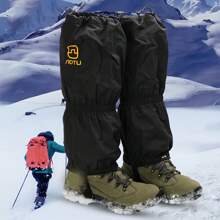1 paire Jambières imperméables, jambières de bottes imperméables pour la randonnée, la chasse et la marche, le camping, l'escalade, le ski, respirantes pour l'escalade en montagne pour hommes et femmes