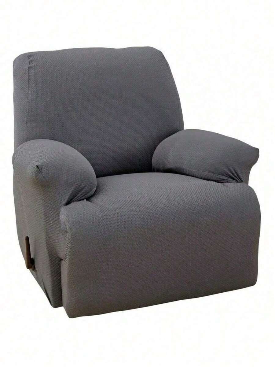 Lazy Boy Recliner Cover Stretch Recliner Slipcover Couch Cover Chair Cover - Xám - Xem 1