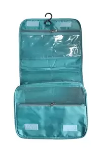 Necessaire Bolsa masculino feminina de Viagem Organizador de Objetos de Higiene Pessoal Com Divisória 002 - Azul - Visão 7