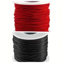 Approx. 50m/Pack Elastic Wire, Durable Craft String Suitable For DIY Bracelet Necklace Beading Jewelry Making, 1.0mm Thick - 1 Bag - View 17