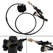 Areyourshop Go Kart Golf Cart ATV Rear Hydraulic Brake Assembly Caliper Master Cylinder Kit
