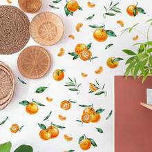 Miếng dán tường sáng tạo hình quả cam lựu cho phòng khách, nhà bếp, phòng ăn, trang trí nhà cửa - Nhiều màu - Xem 4