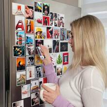 1PC 4x6Inch Fridge Magnets Photo Custom Magnets Photo Print Holiday Gift Picture Personalized Magnets Gifts Photo Printing Gift For Mom Guest Gifts Birthday Graduation