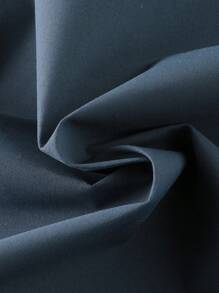 LEDUNTINO Men's Casual Outdoor Warm Thick Jacket, Sports Patchwork, Boyfriend Gift, Detachable Hood, Multiple Pockets, Letter Print, Hook And Loop Design, Windproof, Spring/Autumn Windbreaker, Boyfriend Style - Blue - View 10