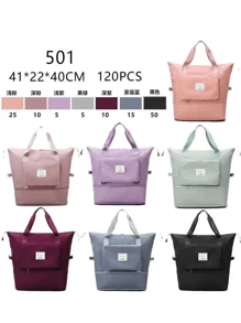 Large Capacity Waterproof Trolley Suitcase Travel Bag - 灰色 - 查看 7