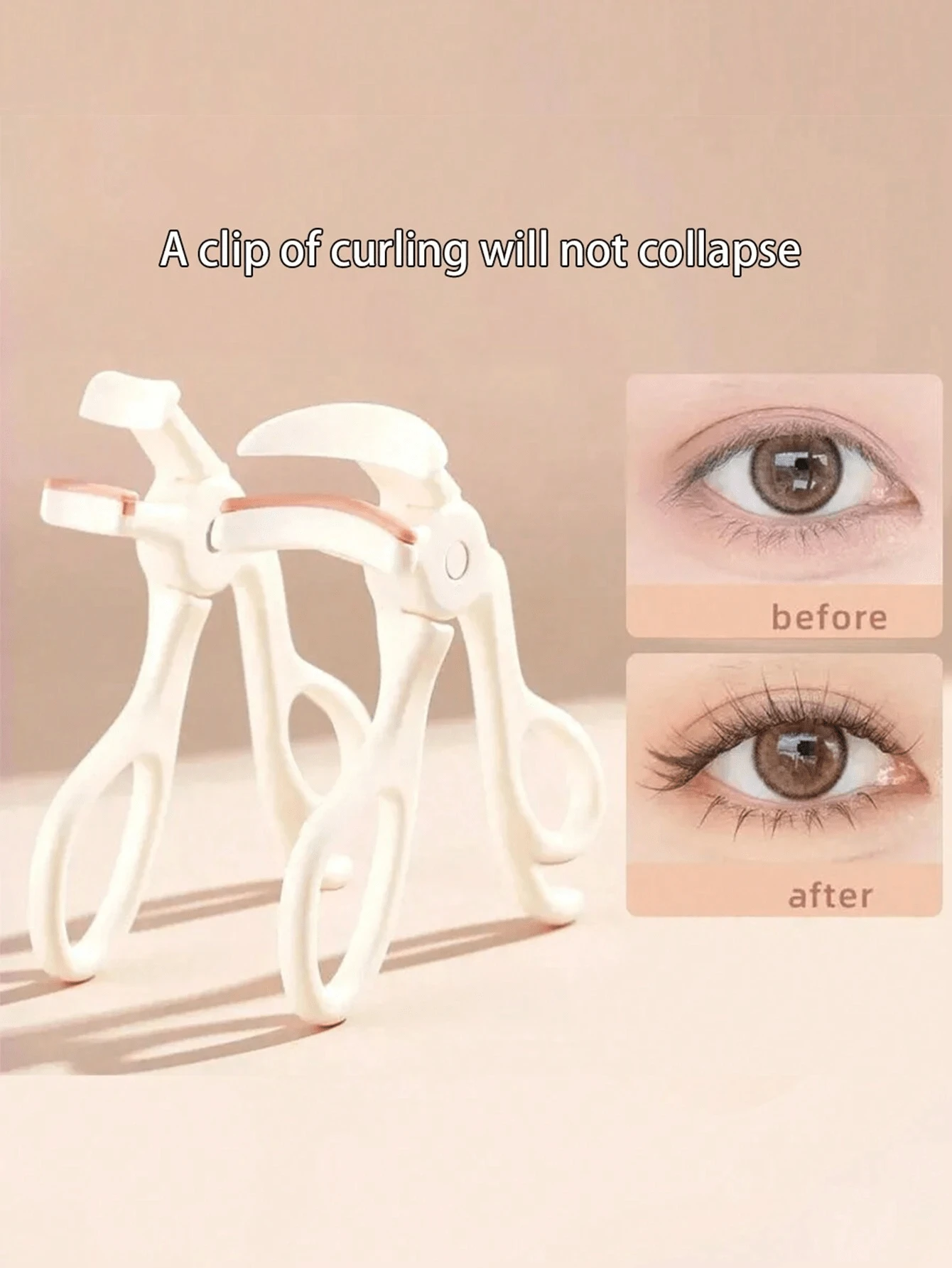 2/1 Pcs New Wide Angle Eyelash Curler, Lightweight And Portable For Home And Outdoor Use, Mini Portable Eyelash Curler Suitable For Thick Or Stiff Lashes, 5 Seconds To Easily Curl Lashes - Quickly Create Natural Curls, Long-Lasting Shaping. Cosmetics, Affordable Price, Room Decor, Vanity, Travel, Bedroom, Makeup Accessories, Eyelash Curler, Affordable Price, Christmas Gift, Cosmetics, Makeup Tools, Cheap Goods, Gift, Women's Gift, Christmas Gift - Multicolor - View 1