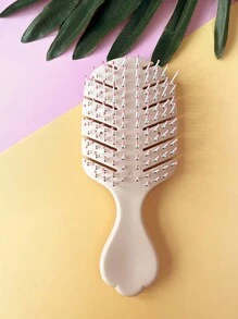 1 pièce Brosse à cheveux de massage mini antistatique portable, idéale pour les voyages - Multicolore - Voir 7