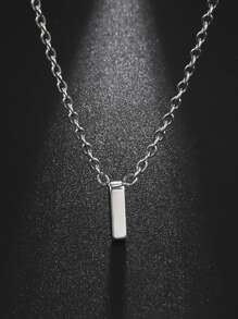 1 件女士不銹鋼首字母項鍊 A-z 大寫字母吊墜生日禮物 - 信件系列 - 查看 96