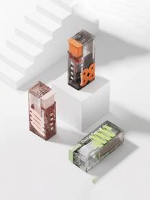 Dental Floss Storage Box, Portable And Easy To Carry, Contains 10 Dental Floss, Very Suitable For Travel, Mini Dental Floss Box Portable Automatic Pop-Up Toothpick Box Disposable Portable Box Floss Stick Storage Box - Multicolor - View 2
