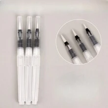 3/6 stuks aquarelpenselen, nylon punt, wateroplosbare kalligrafie oefenpennen voor reisverslagen, kunstcadeaus aquarel, waterpen, verfkwasten, kalligrafiepenseel, verfmarker, kunstsets voor kinderen, aquarelpen, verf voor kinderen, terug naar school