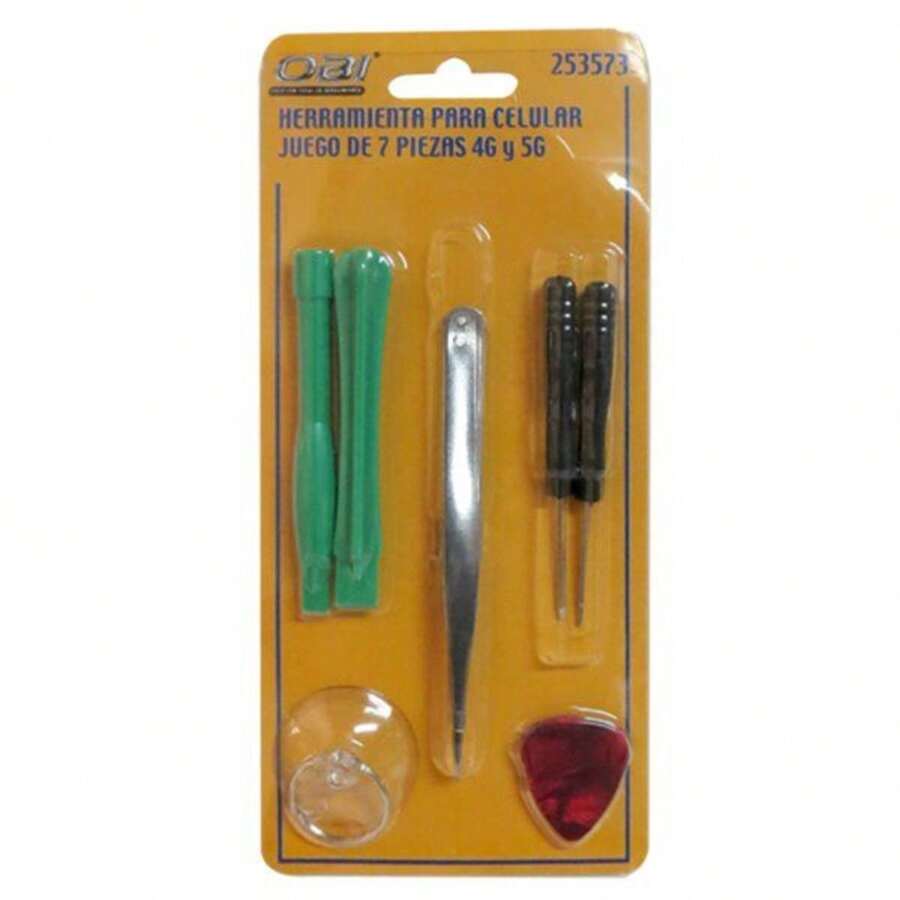 Herramienta para celular 7 Pz 253573 OBI - Amarillo - Ver 1